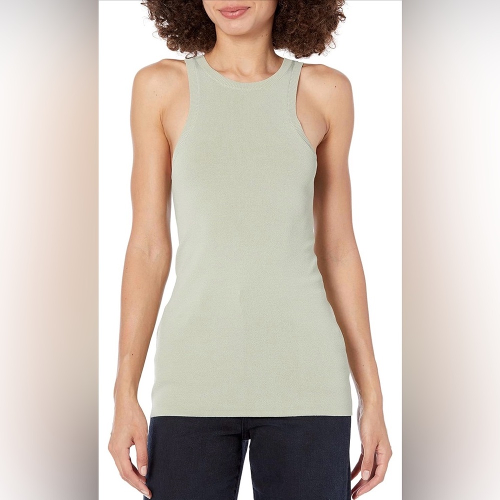 NWT The Drop Women's Tank Top - Soft Green